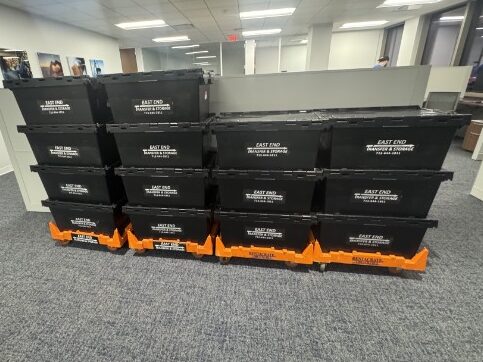 Crate Rental, East End Transfer, Office Move, School Move, Relocation, Houston, TX